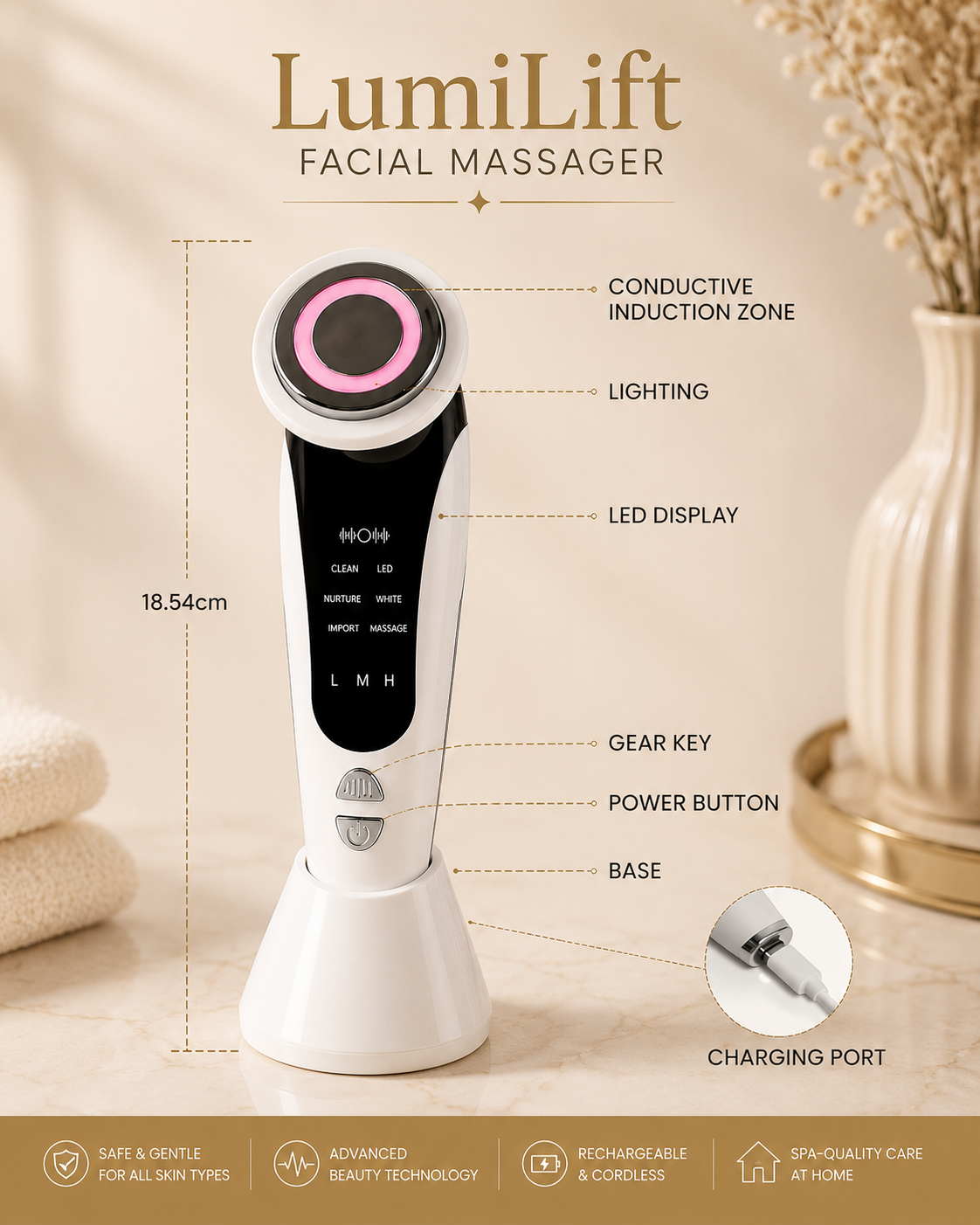 LumiLift Facial Massager